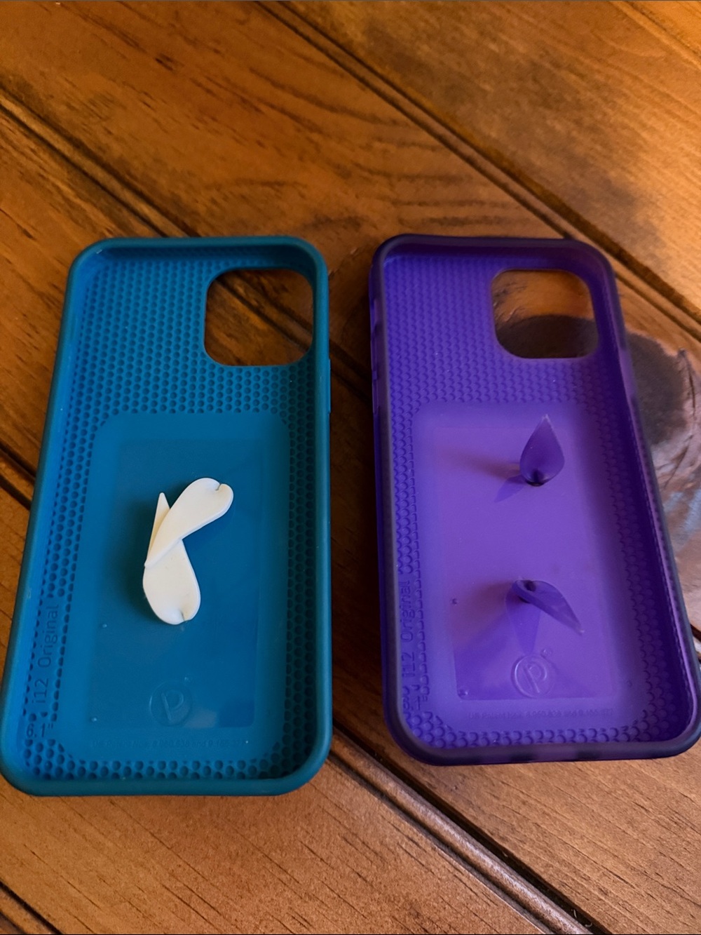 Loopy Case Blue and Purple Silicone Phone Cases with Built-In Loop